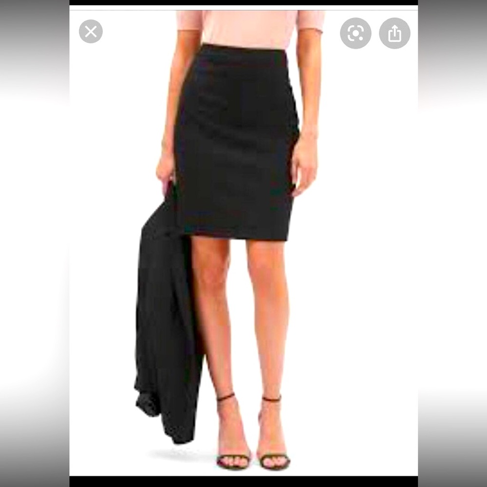 B. Wear by Byer, black pencil skirt size medium like new wide waistband